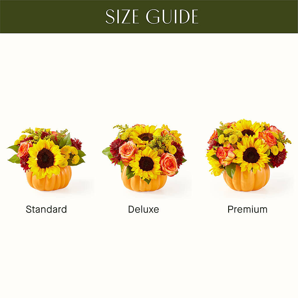 Golden Gourd Pumpkin Bouquet –  A La Rose, Rock Hill SC