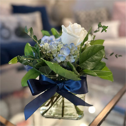 Sky Blue Delight Bouquet –  A La Rose, Rock Hill SC