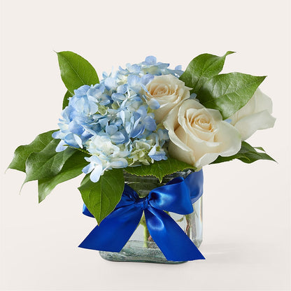 Sky Blue Delight Bouquet –  A La Rose, Rock Hill SC