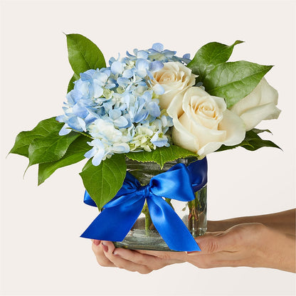 Sky Blue Delight Bouquet –  A La Rose, Rock Hill SC