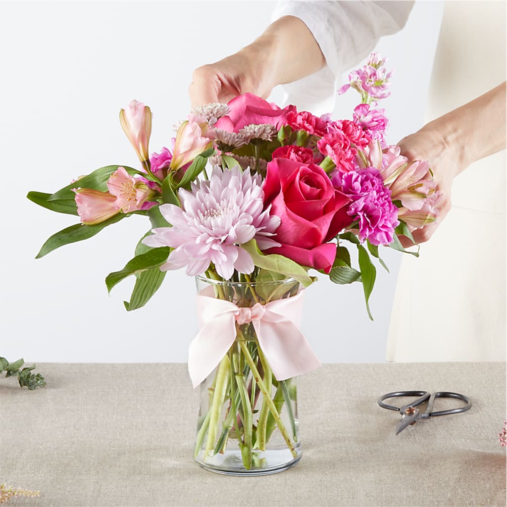 Pink Ribbon - A Florist Original –  A La Rose, Rock Hill SC