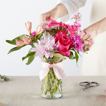 Pink Ribbon - A Florist Original –  A La Rose, Rock Hill SC
