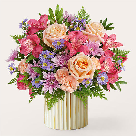 Sunset Serenade Bouquet –  A La Rose, Rock Hill SC