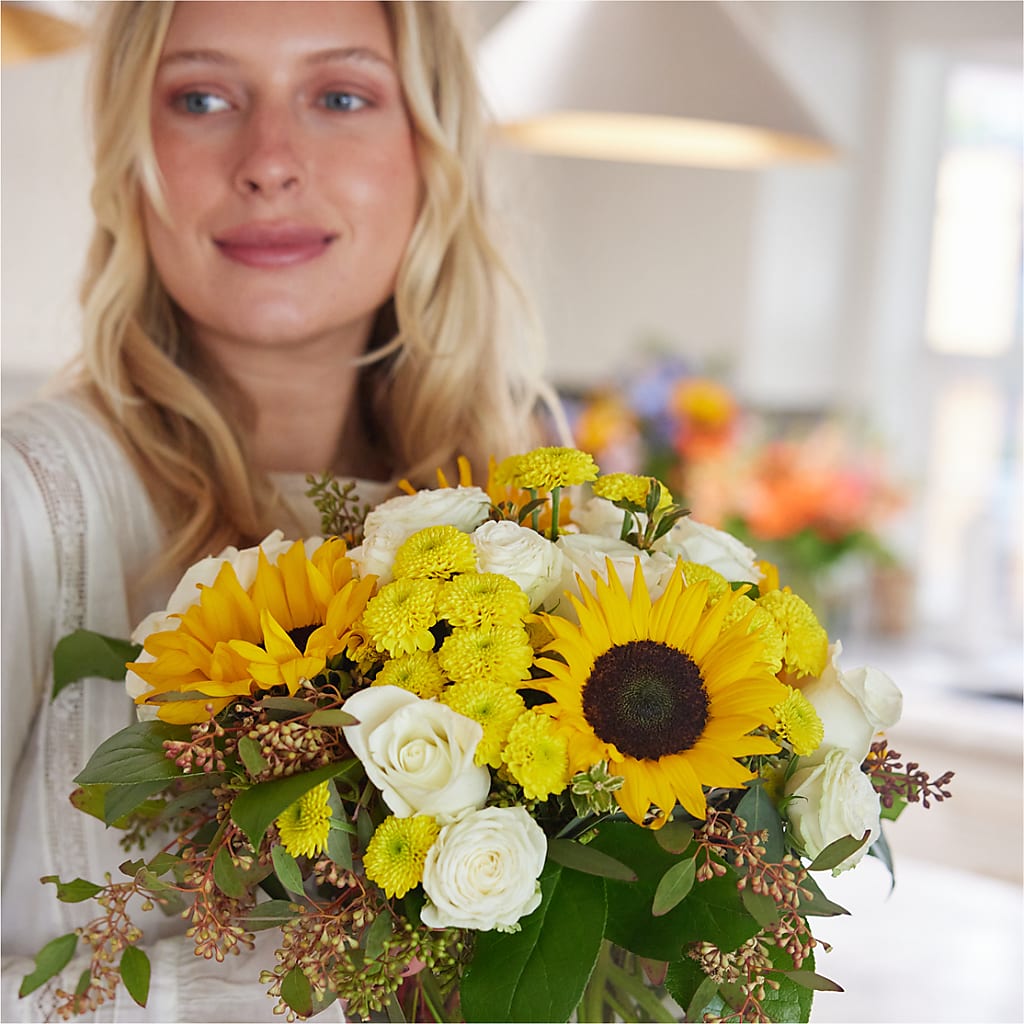 Luminous Morning Bouquet –  A La Rose, Rock Hill SC