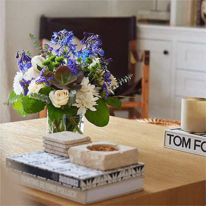 Cerulean Waves Bouquet –  A La Rose, Rock Hill SC