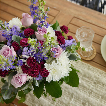 Violet Frost Bouquet –  A La Rose, Rock Hill SC