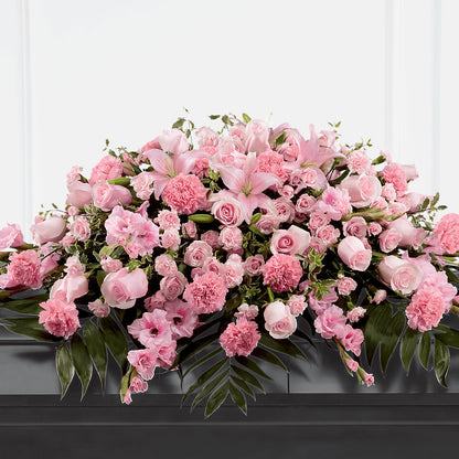 Garden of Comfort Casket Spray (Standard) –  A La Rose, Rock Hill SC