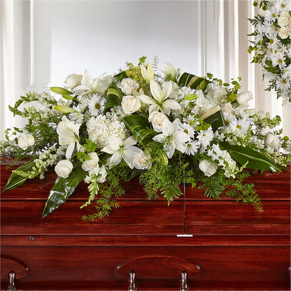 Abundance Casket Spray –  A La Rose, Rock Hill SC