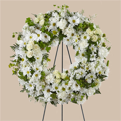 Faithful Wishes Wreath –  A La Rose, Rock Hill SC
