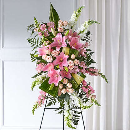 Elegant Embrace Standing Spray –  A La Rose, Rock Hill SC