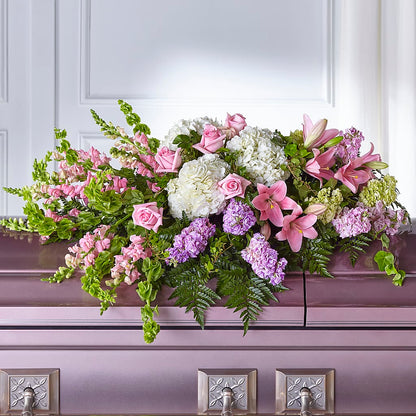 Life's Gratitude Casket Spray –  A La Rose, Rock Hill SC