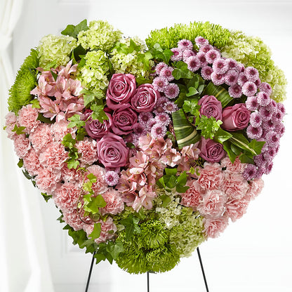 Heartwarming Standing Heart –  A La Rose, Rock Hill SC