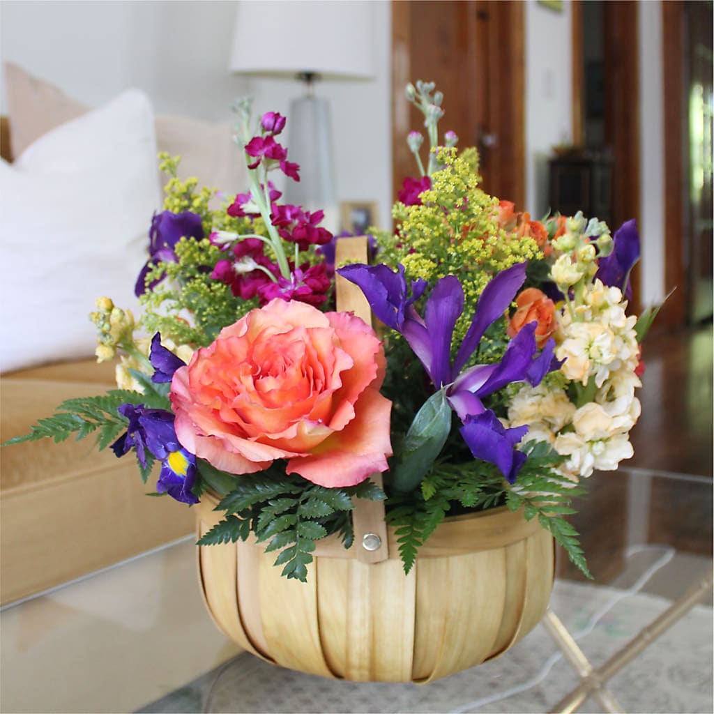 Garden of Life Basket –  A La Rose, Rock Hill SC