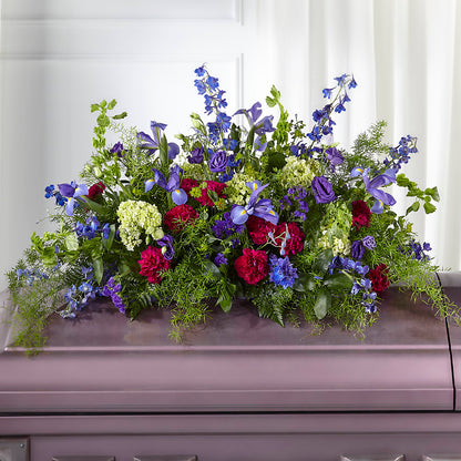 Always Treasured Casket Spray –  A La Rose, Rock Hill SC