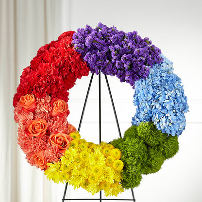 Circle of Love Wreath –  A La Rose, Rock Hill SC