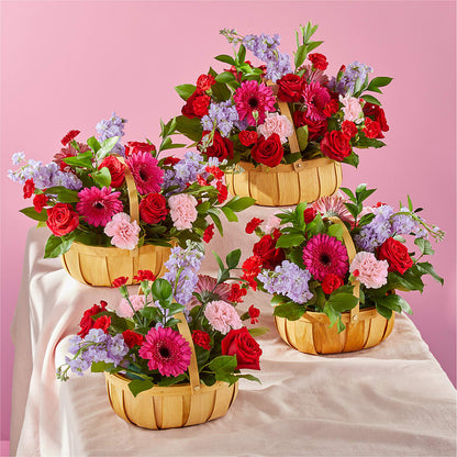 Pink Picnic Basket –  A La Rose, Rock Hill SC