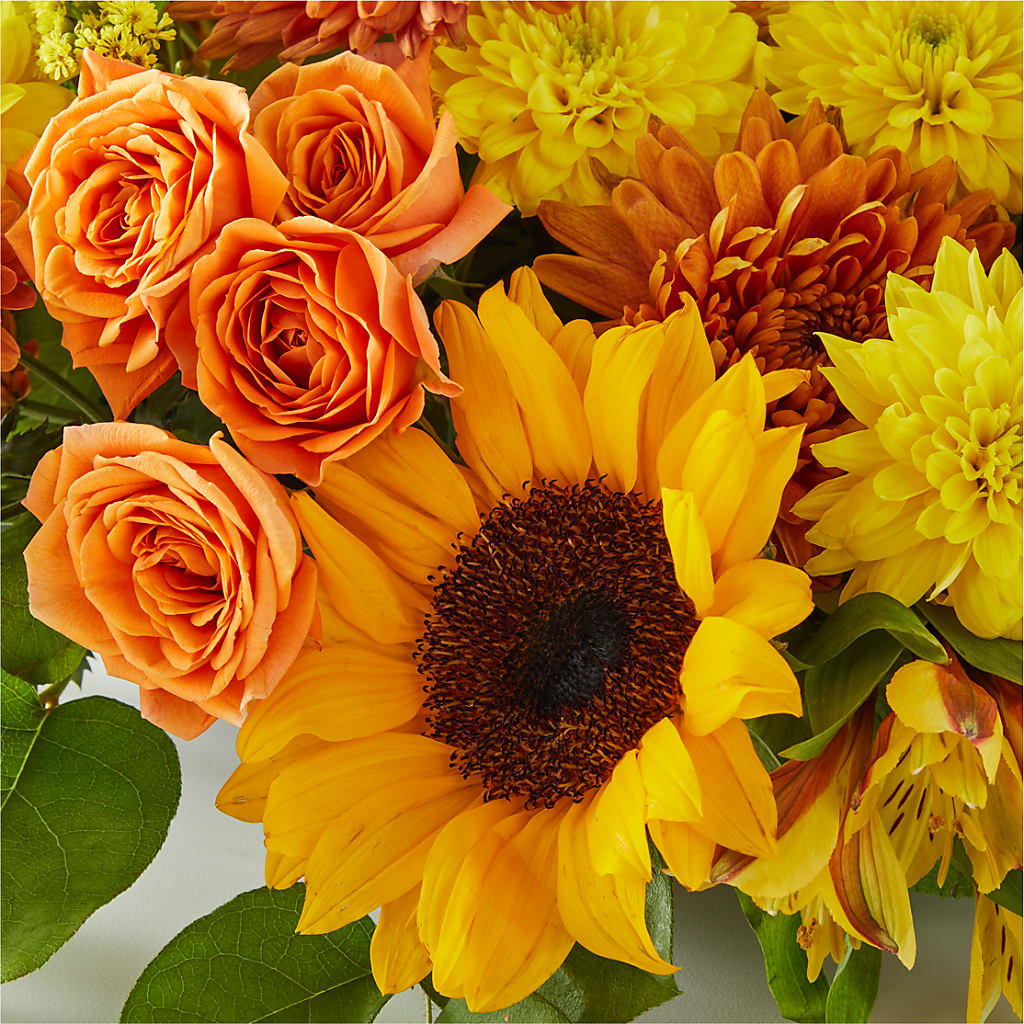Autumn Harmony Centerpiece –  A La Rose, Rock Hill SC