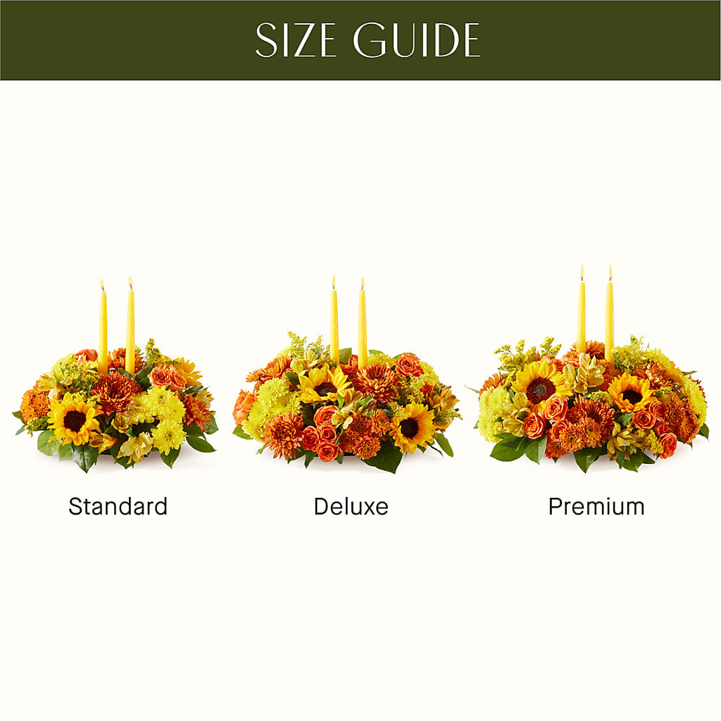 Autumn Harmony Centerpiece –  A La Rose, Rock Hill SC