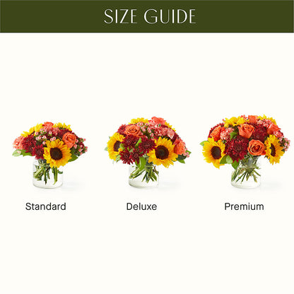 September Sunset Bouquet –  A La Rose, Rock Hill SC