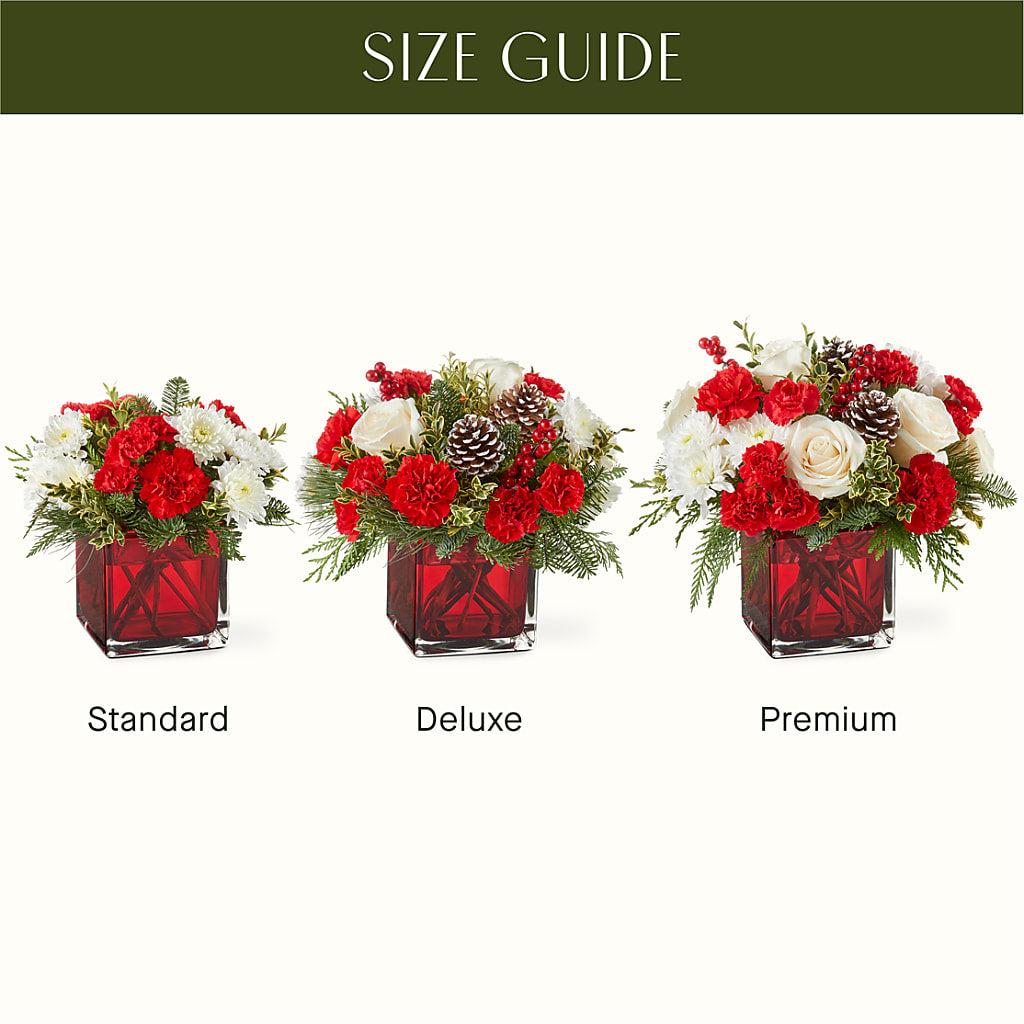 Christmas Market Bouquet –  A La Rose, Rock Hill SC