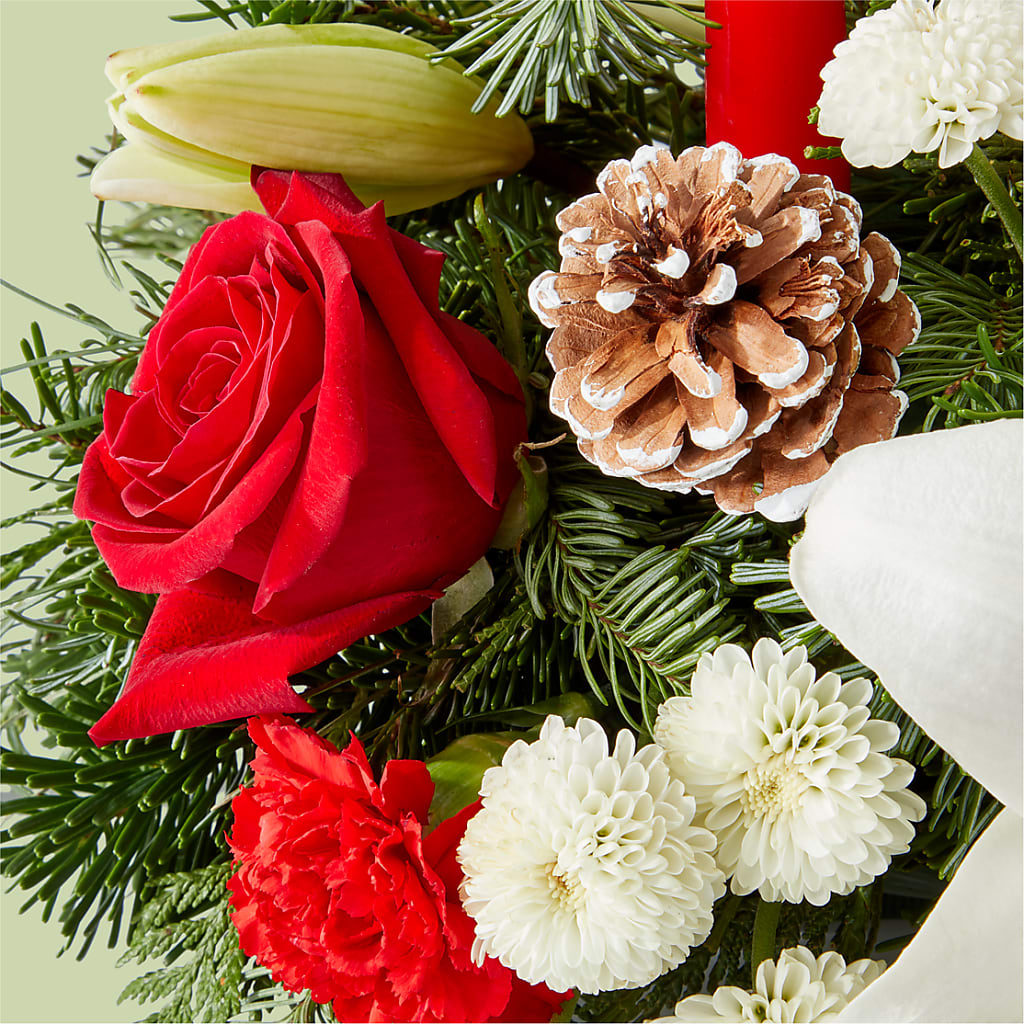 Seasonal Festivities Centerpiece –  A La Rose, Rock Hill SC
