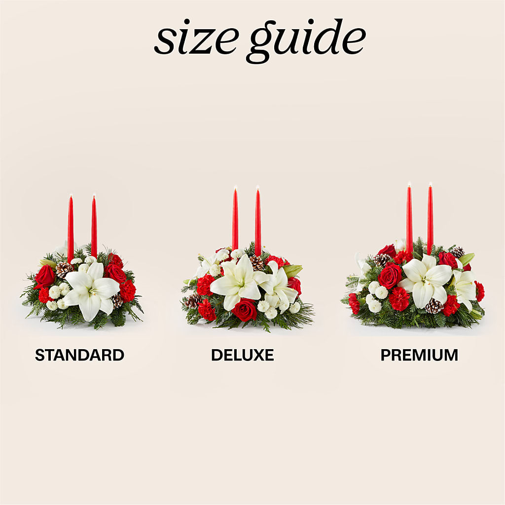 Seasonal Festivities Centerpiece –  A La Rose, Rock Hill SC