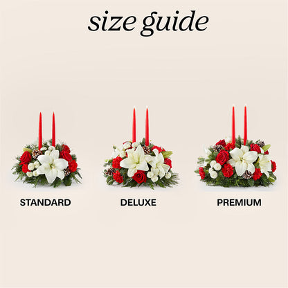 Seasonal Festivities Centerpiece –  A La Rose, Rock Hill SC