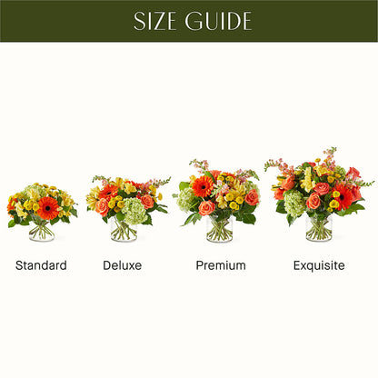 Autumn Sunshine Bouquet –  A La Rose, Rock Hill SC