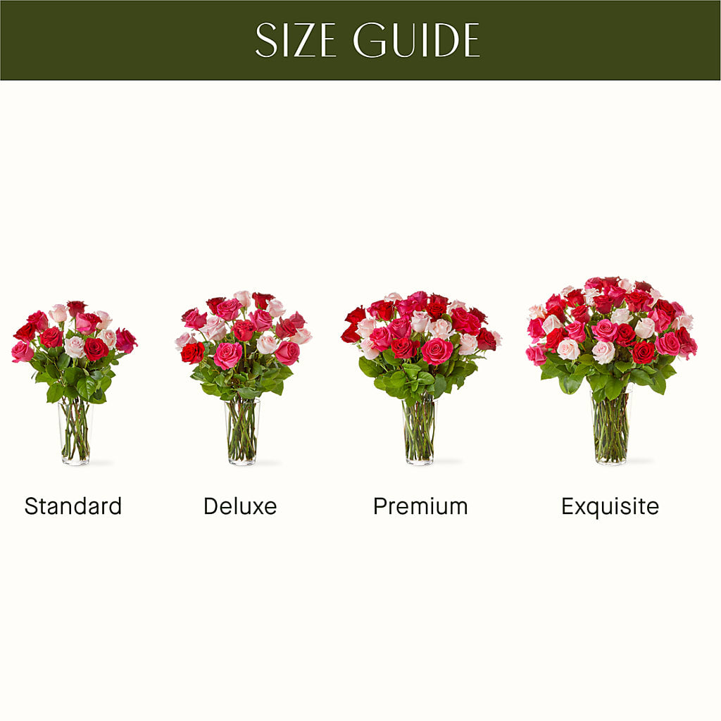 Charming Rose Bouquet –  A La Rose, Rock Hill SC