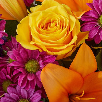 Colorful Visions Bouquet –  A La Rose, Rock Hill SC