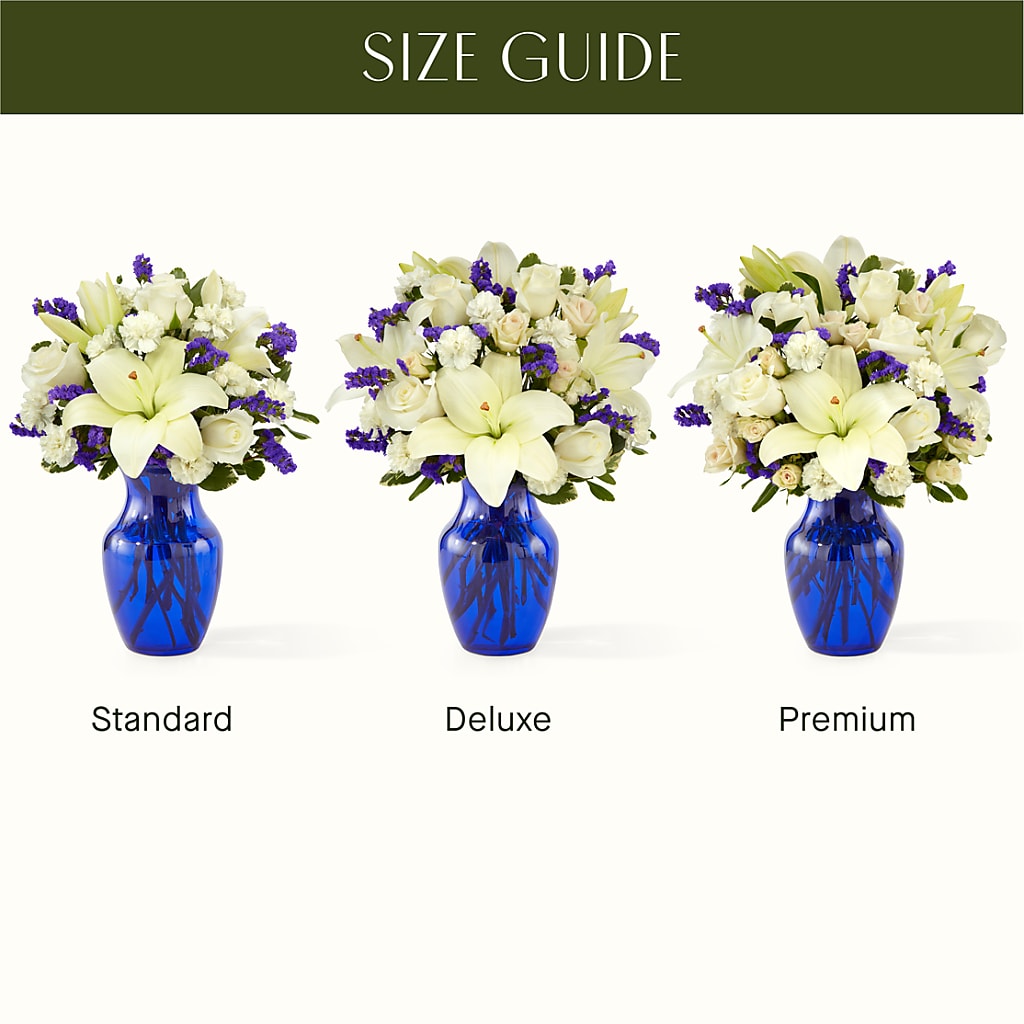Sapphire Rush Bouquet –  A La Rose, Rock Hill SC