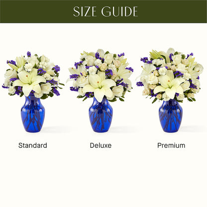 Sapphire Rush Bouquet –  A La Rose, Rock Hill SC