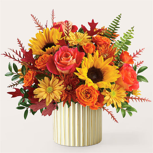 Fall Campfire Bouquet –  A La Rose, Rock Hill SC