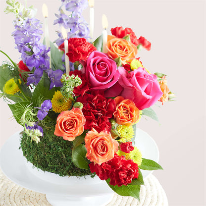 Best Year Yet Floral Cake –  A La Rose, Rock Hill SC