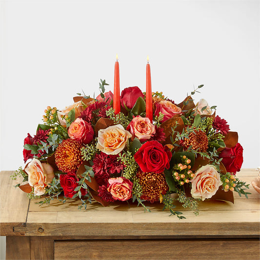 Gather Near Centerpiece –  A La Rose, Rock Hill SC