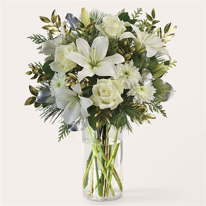 Wintry Mix Bouquet –  A La Rose, Rock Hill SC