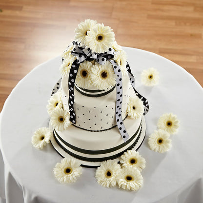 Simple Sophistication Cake Décor –  A La Rose, Rock Hill SC