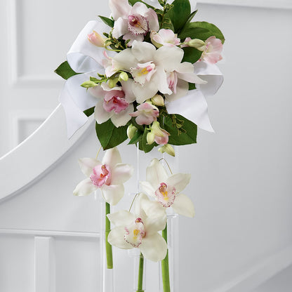 Perfect Entrance Pew Arrangement –  A La Rose, Rock Hill SC