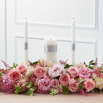 Worldwide Romance Unity Candle Arrangement –  A La Rose, Rock Hill SC