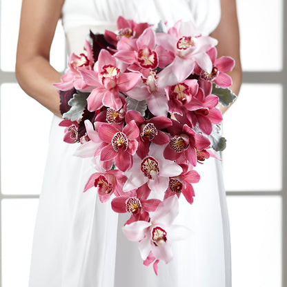 Pink Mink Bouquet –  A La Rose, Rock Hill SC