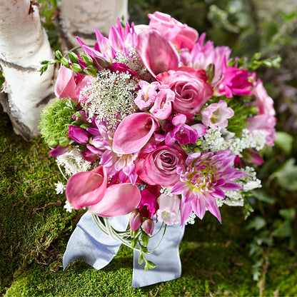 Pink Profusion Bouquet –  A La Rose, Rock Hill SC
