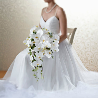 Classic White Bouquet –  A La Rose, Rock Hill SC