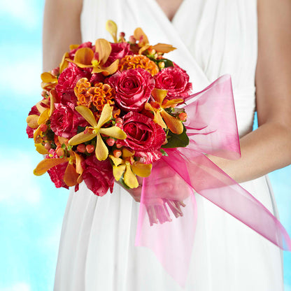 Brilliant Shades of Love Bouquet –  A La Rose, Rock Hill SC