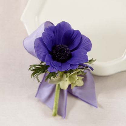 Purple Passion Boutonniere –  A La Rose, Rock Hill SC