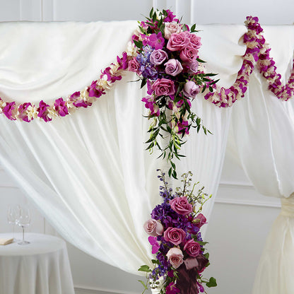 Color & Light Chuppah Decor –  A La Rose, Rock Hill SC