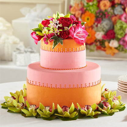 Sweet Citrus Cake Decor –  A La Rose, Rock Hill SC