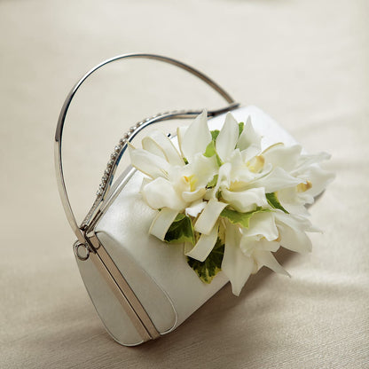 White Purse Decor –  A La Rose, Rock Hill SC